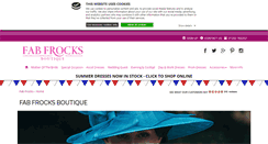 Desktop Screenshot of fabfrocks.co.uk