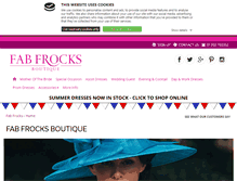 Tablet Screenshot of fabfrocks.co.uk